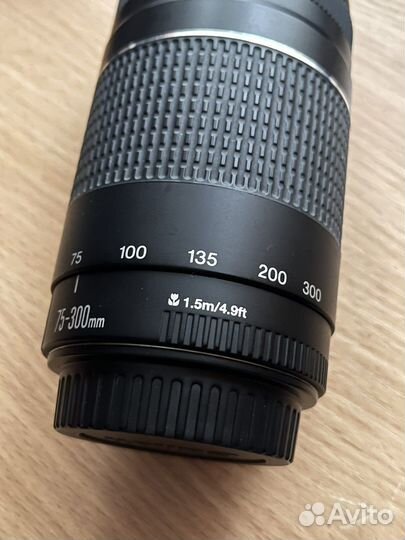 Объектив canon ef 75 300mm