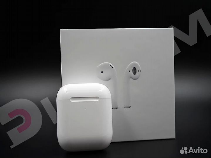 Наушники AirPods 2 1в1 с оригиналом