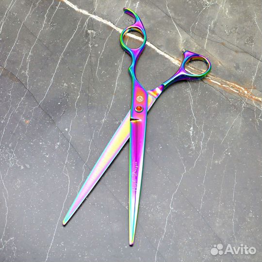 Прямые ножницы Purple Dragon 8