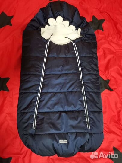 Конверт зимний на выписку/в коляску /санки