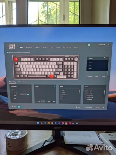 Механическая клавиатура Epomaker RT100 95%