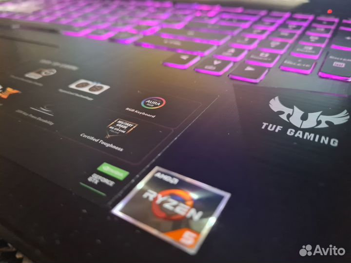 Asus TUF Ryzen 5 / GTX 1650 / 16 Гб / 1000 Gb