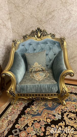 Диван с 2 креслами