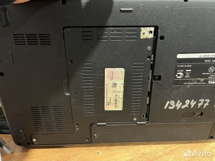 Ноутбук Dell inspiron 1545