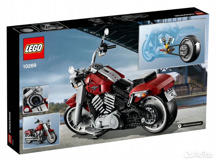 10269 lego Харлей Дэвидсон Fat Boy