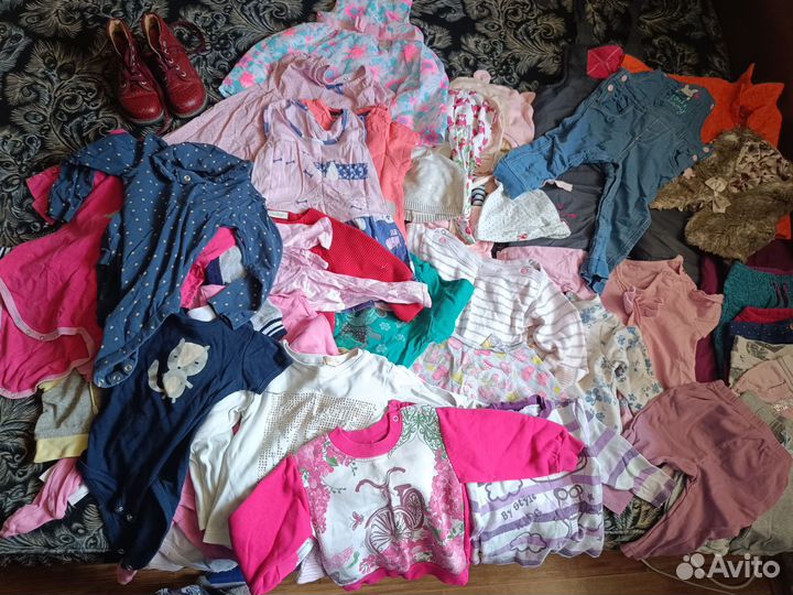 Отдам детские вещи пакетом на девочку