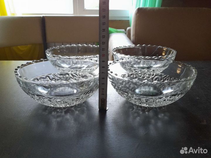 Хрустальные салатники СССР