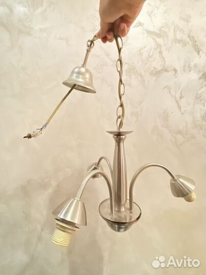 Люстра бу без лампы и плафона