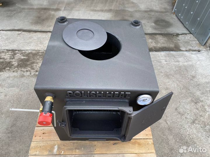 Котел твердотопливный