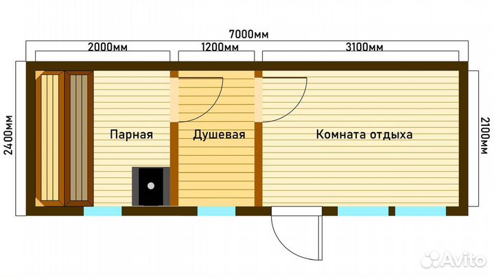 Мобильная баня