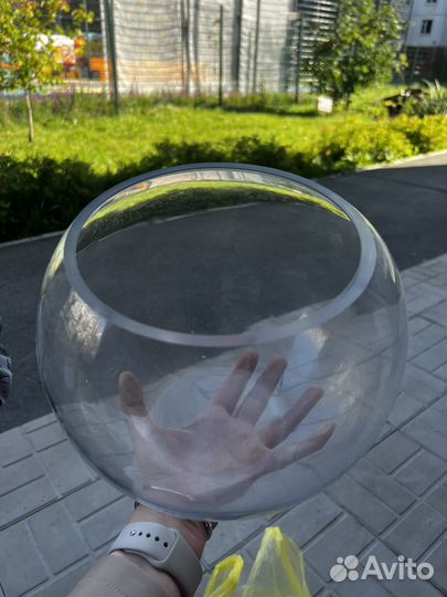Ваза стеклянная большая