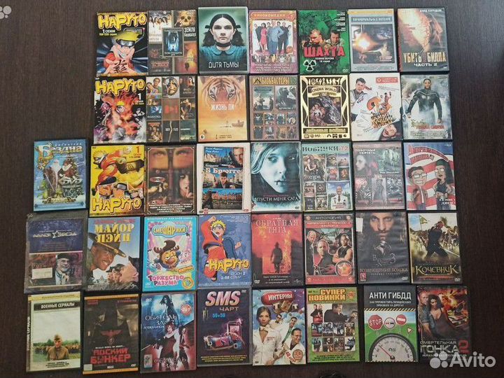 DVD диски фильмы игры музыка