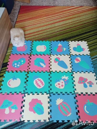 Детский коврик пазл