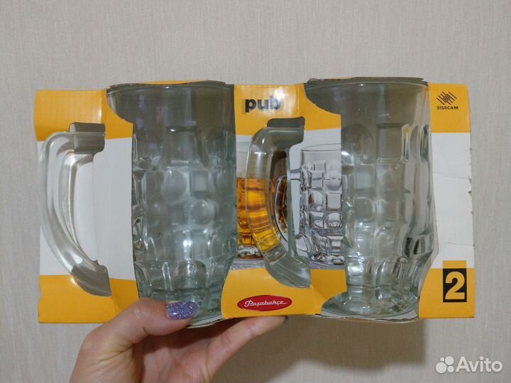 Стаканы кружки для пива