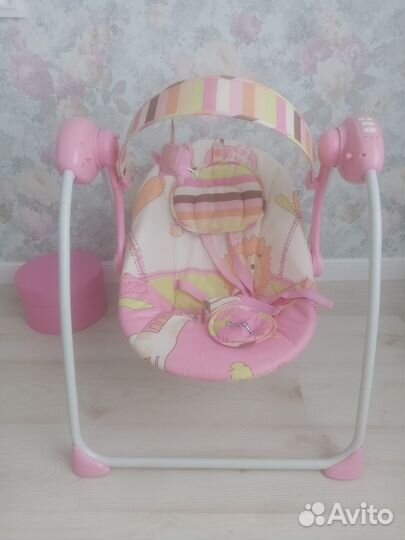 Детские электронные качели