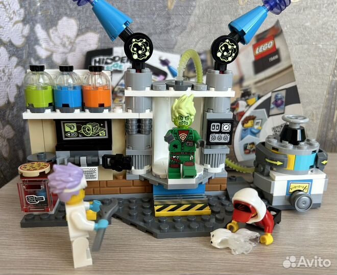 Lego hidden side 70418 Лаборатория призраков