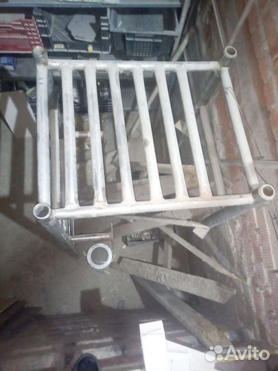 Лестница из нержавейки