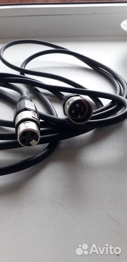 Микрофонный кабель XLR(М) XLR(F) 3 метра