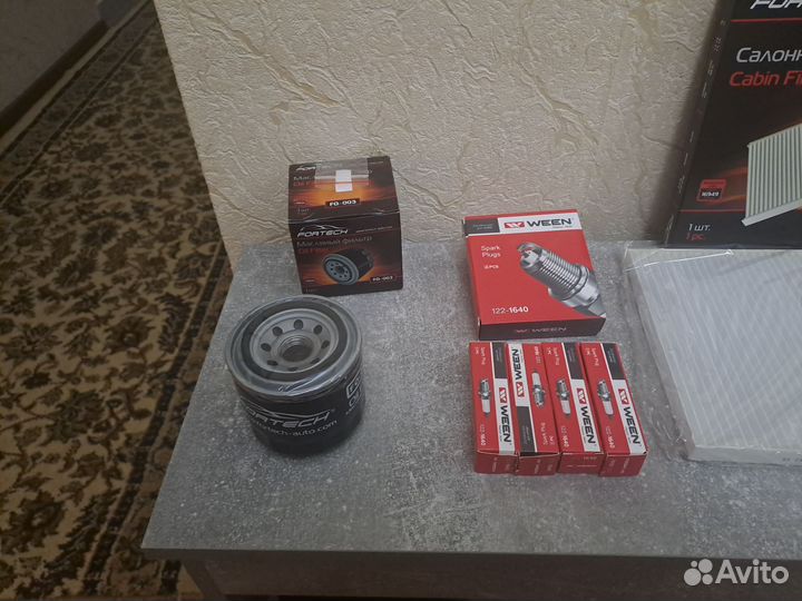 Комплект фильтров на киа рио