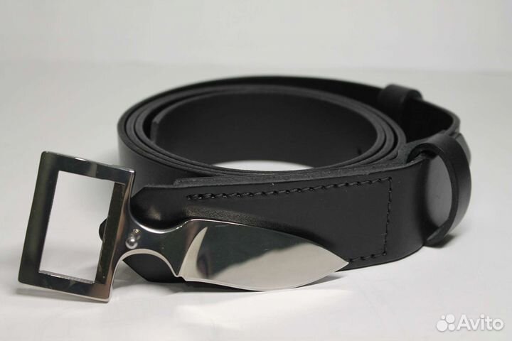 Ремень мужской кожаный с ножом, ремень нож