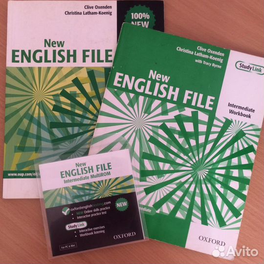 Учебник и рабочая тетрадь +CD по английскому языку