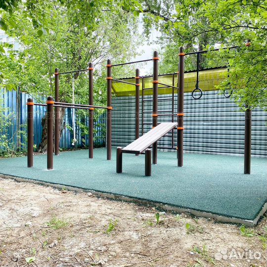 Спортивный уличный комплекс на дачу