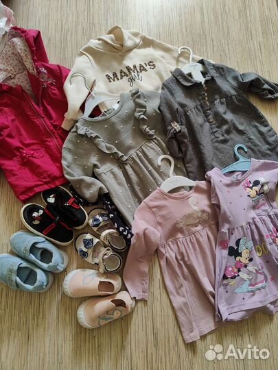 Вещи пакетом на девочку 86
