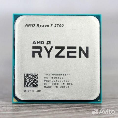8-ядерный процессор Ryzen 7 2700