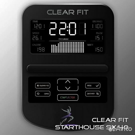 Эллиптический тренажер Clear Fit Start SX 40