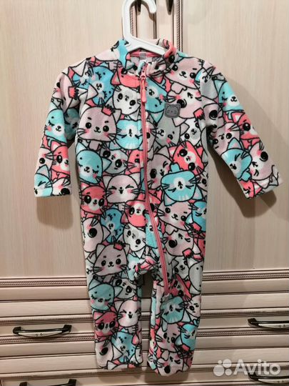 Флисовый комбинезон