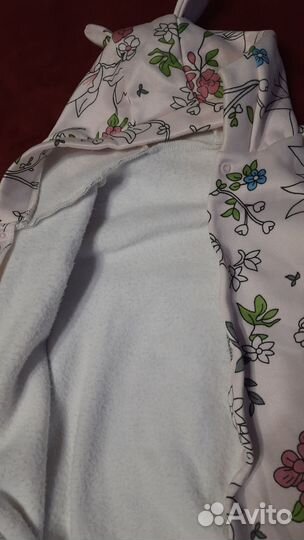 Комбинезон флисовый 68-74