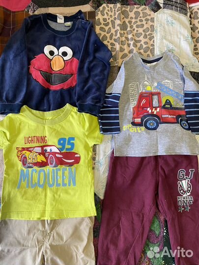 Вещи пакетом на мальчика 1-2; 4-5 лет