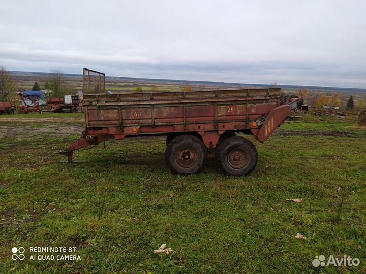 Разбрасыватель удобрений Ригасельмаш РОУ-6, 1987