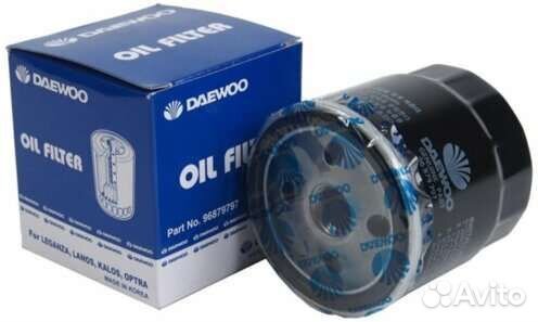 Фильтр масляный Daewoo/GM 96879797
