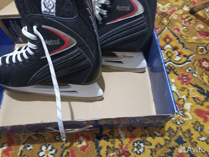 Коньки хоккейные 44 размер новые