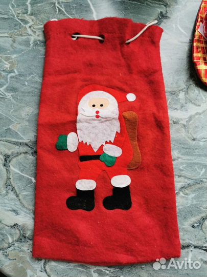 Мешок для новогоднего подарка