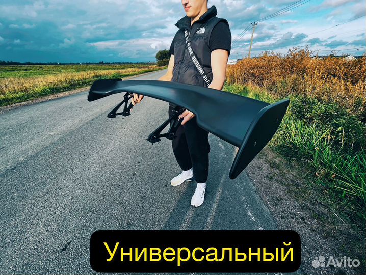 Спойлер для mitsubishi galant черный