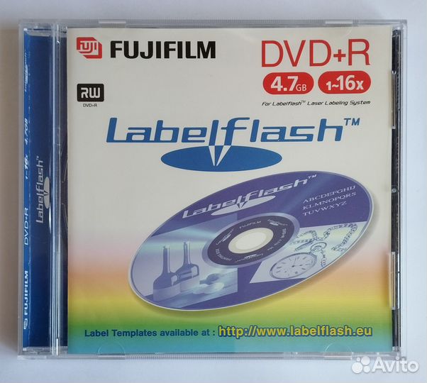 DVD+R Disc fujifilm 4.7Gb 16x LabelFlash