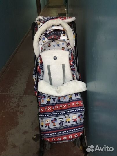 Санки коляска ника 7 5