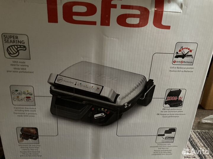 Электрогриль tefal optigrill