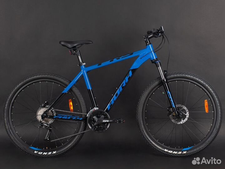 Велосипед horh forest FHD 7.4 27.5 (2022) Black-Bl