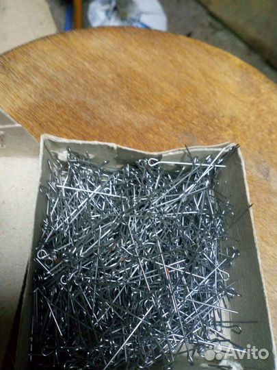 Булавки. Булавки с ушком. Швейные булавки