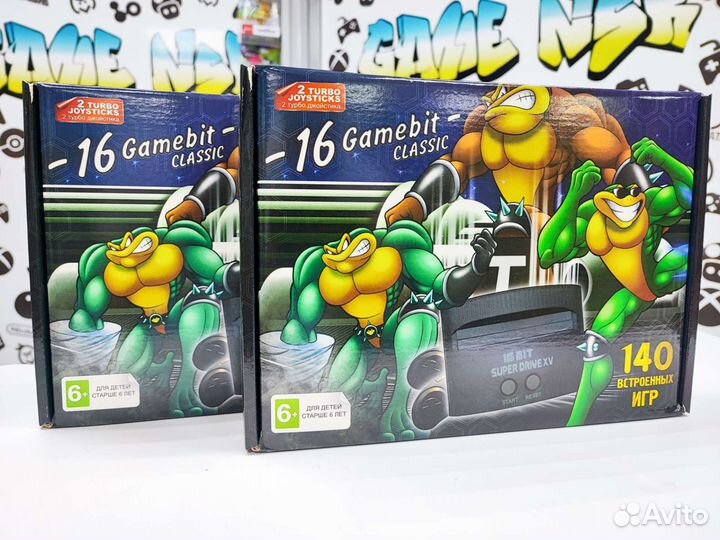 Приставка 16Bit Super Drive (140 игр) NEW