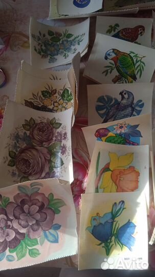 Переводные картинки СССР