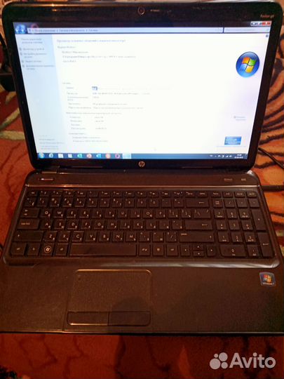 Ноутбук hp pavilion g6