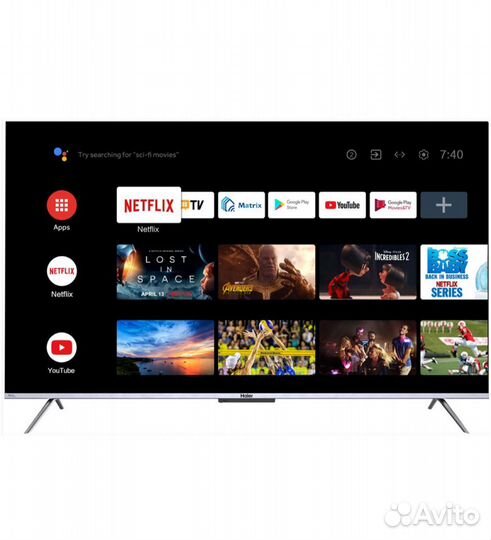 Телевизор HQled Haier SMART TV S3, 50