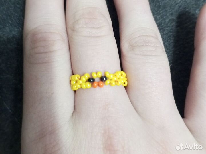 Кольца из бисера