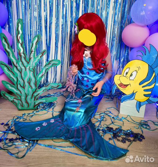 Костюм Русалочки с париком