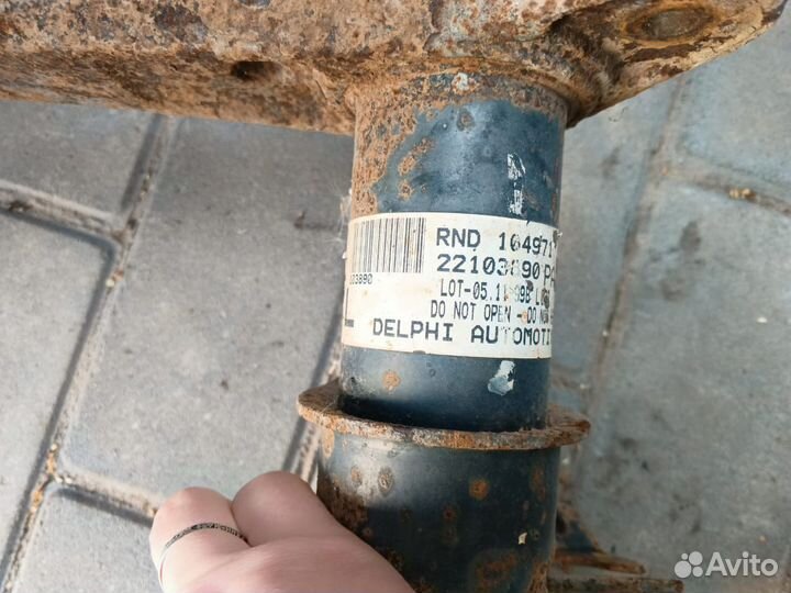 Стойка амортизатора land rover freelander 1