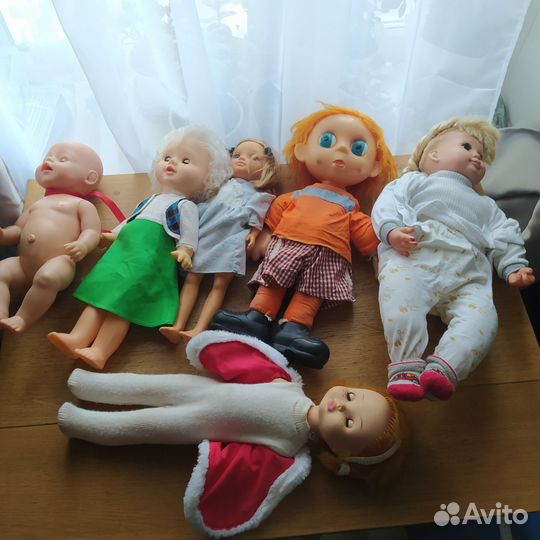 Куклы СССР и импорт